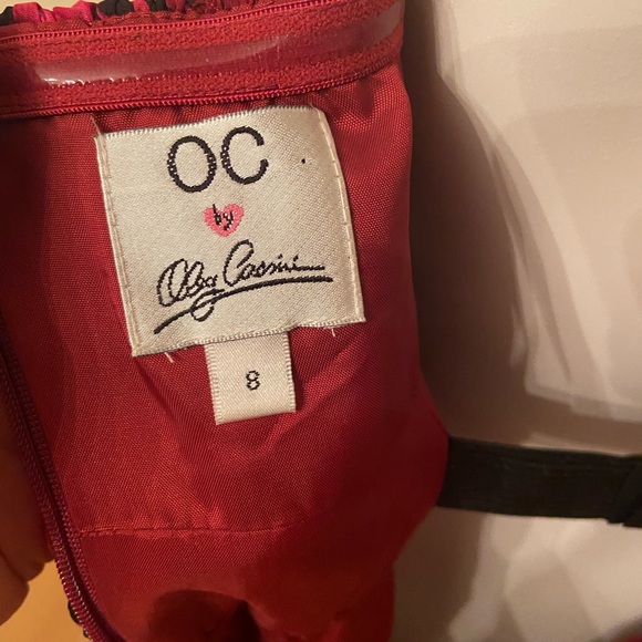 Vintage OC by Oleg Cassini animal print Dress size 8 - Picture 6 of 9